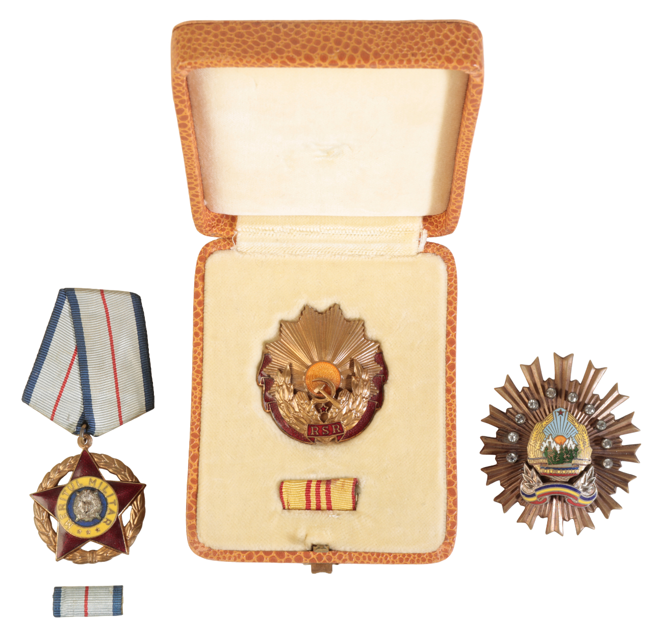 ROMANIA, REPUBLIC. THREE ORDERS