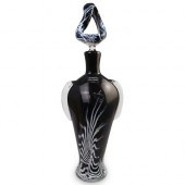 ROMANIAN ART GLASS VASE BY MIH