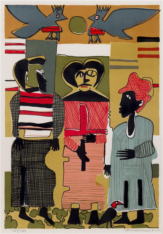 Romare Bearden (American 1911-1988)