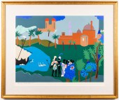 ROMARE BEARDEN "ODYSSEUS LEAVE