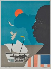 ROMARE HOWARD BEARDEN, (AMERIC