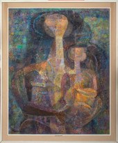 ROMEO TABUENA "WOMAN & CHILD"