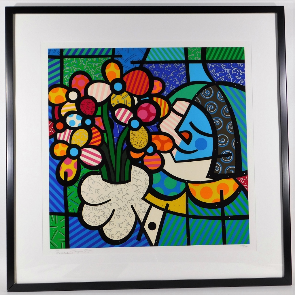ROMERO BRITTO FLOWERS FOR YOU POP