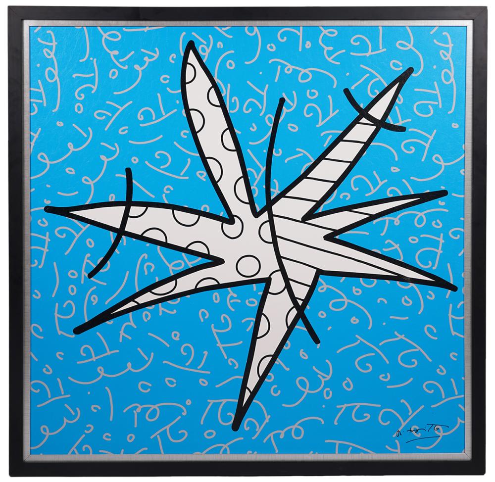ROMERO BRITTO 'NIGHT STAR' LARGE