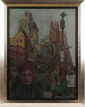 RON BLUMBERG (1908 - 2002): "C