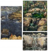 RON BLUMBERG THREE OILS ON BOA