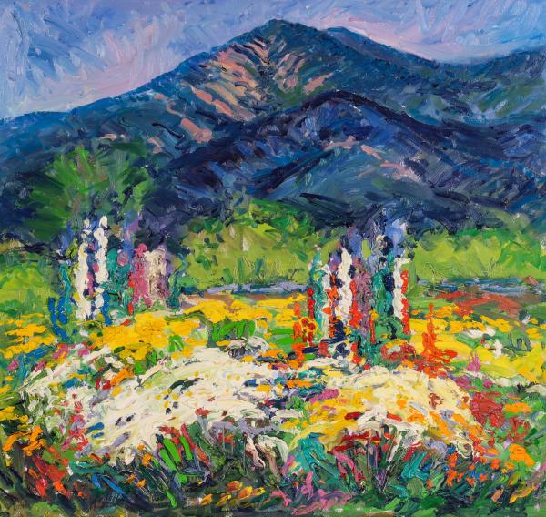 RON CHEEK (1947-2020) OIL ON