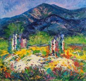RON CHEEK (1947-2020) OIL ON P