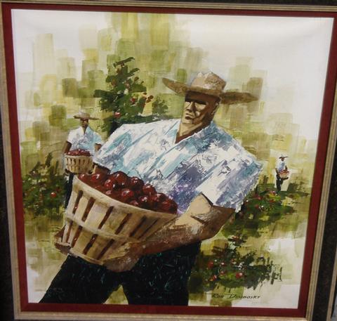 Ron Dembosky, American, 20th c,o/c,