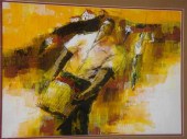 Ron Dembosky, mixed media on p