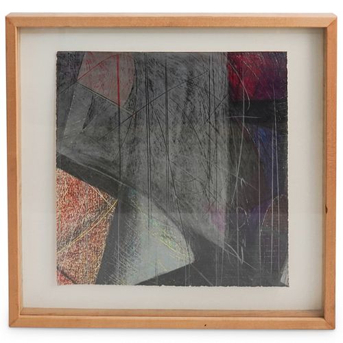RON FANDAM ABSTRACT MIXED MEDIA
