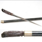 RON FRAZIER CUSTOM DAGGER CANE