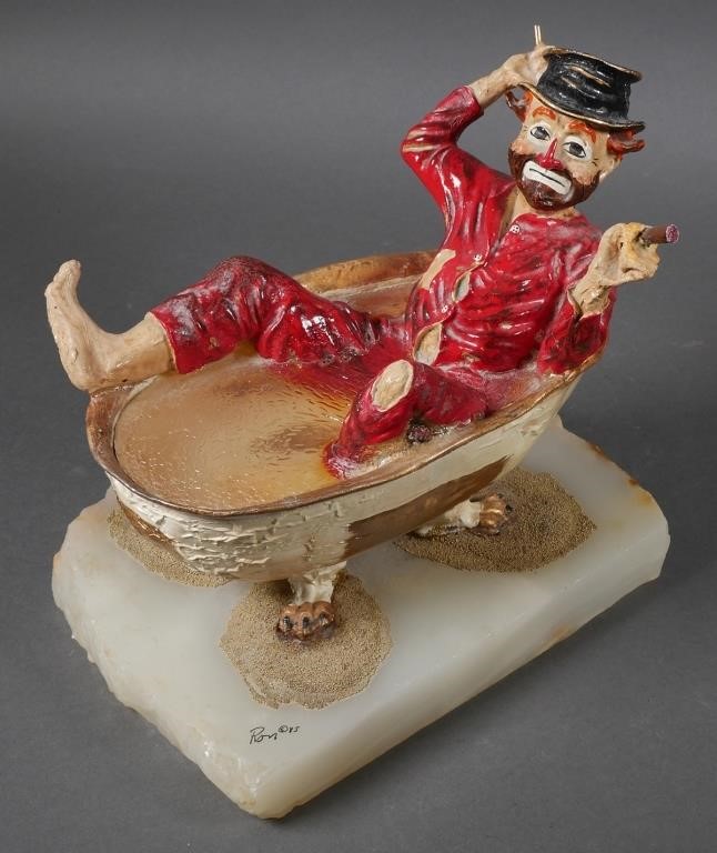 RON LEE BATHING HOBO CLOWN
