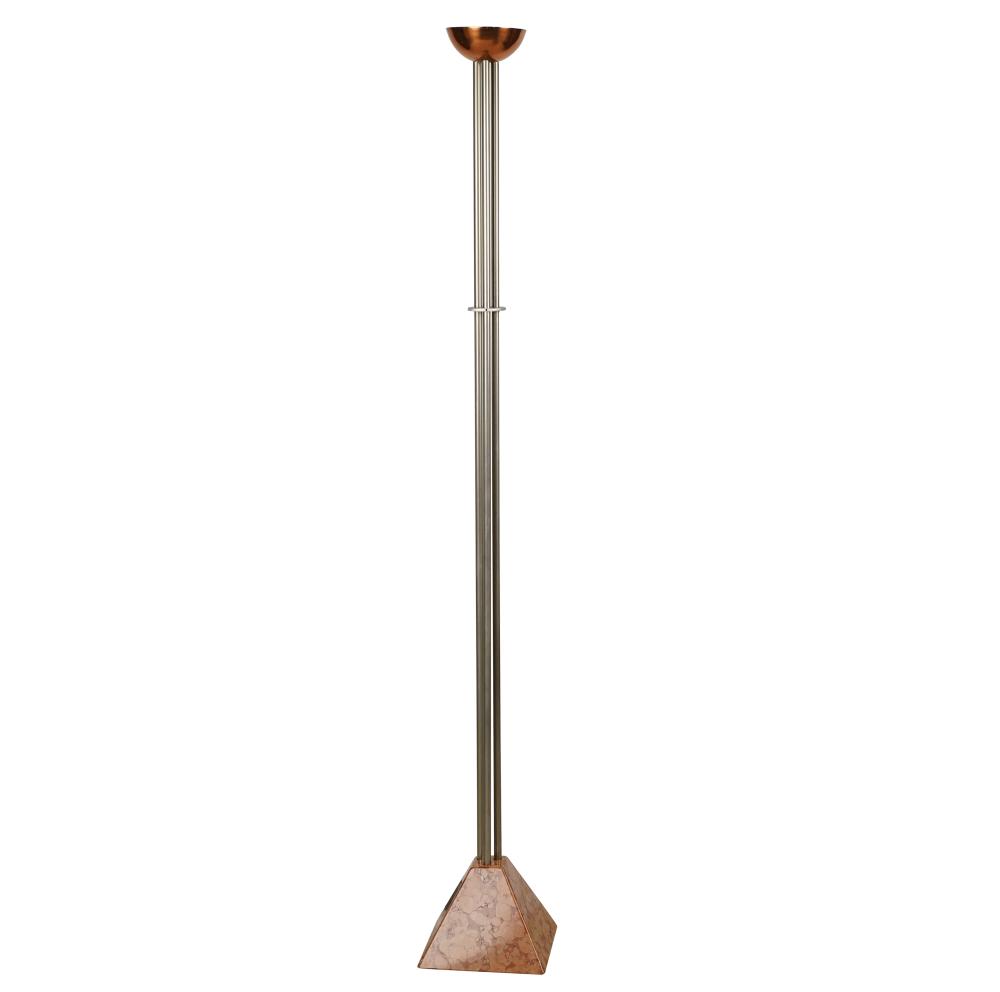 RON REZEK "IRIS" FLOOR LAMPmetal,