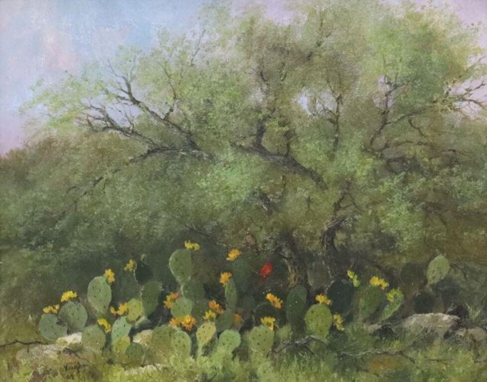 RON VAUGHAN (TX, 1937-2020)