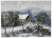 RON VAUGHAN (TX) WINTER LANDSC