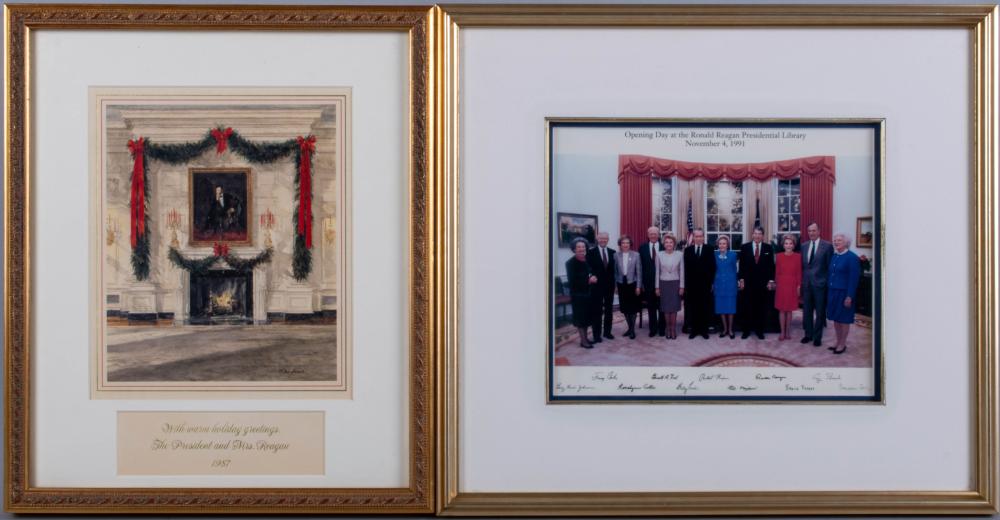 RONALD AND NANCY REAGAN WHITE HOUSE