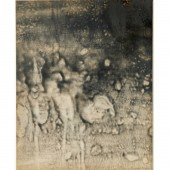 RONALD MALLORY, INK ON PAPER,