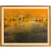 RONALD MALLORY, OIL ON CANVAS,