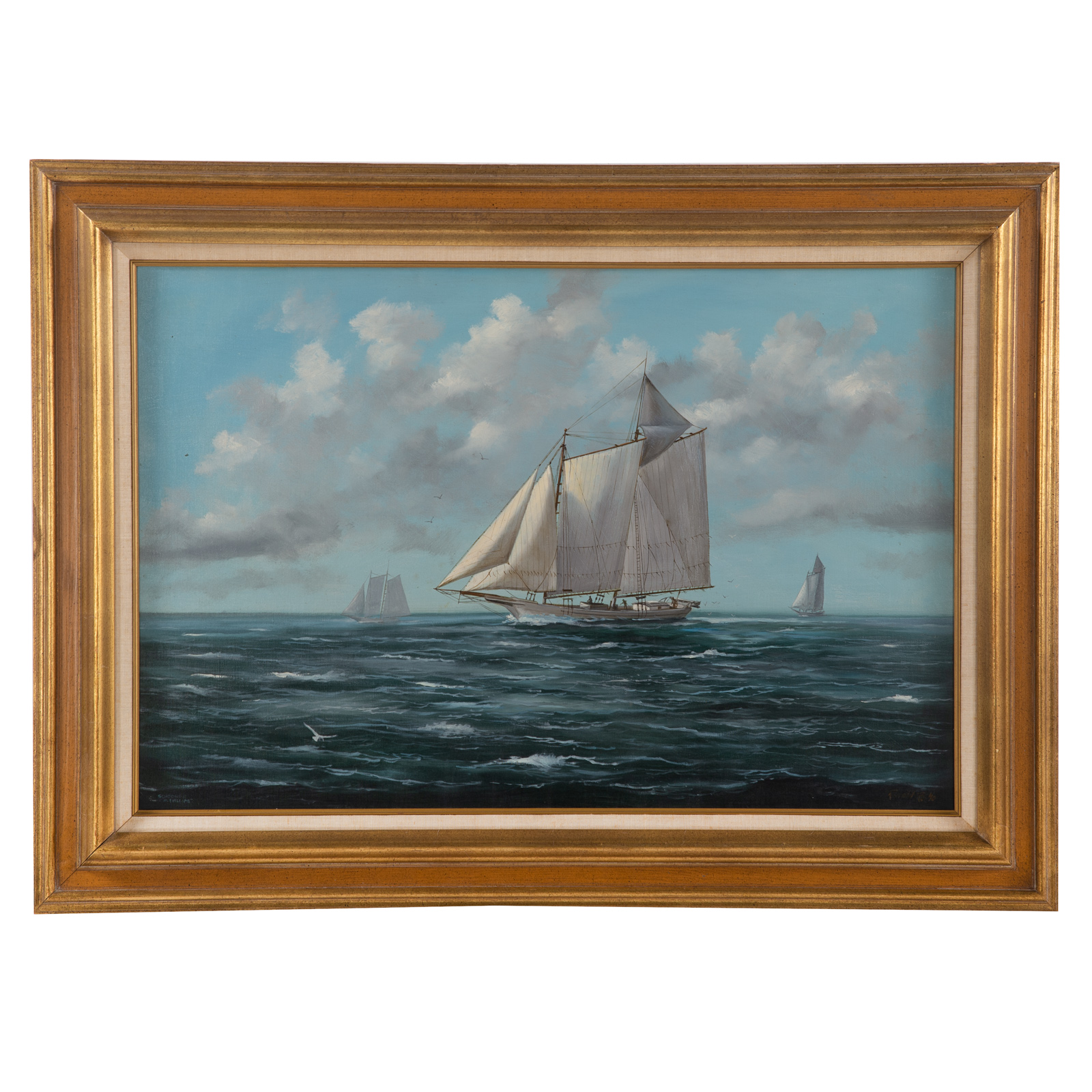 RONALD RIELLO. "SCHOONER M.