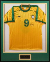RONALDO SIGNED BRAZIL NATIONAL