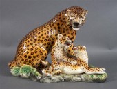 Ronzan ceramic figural group o