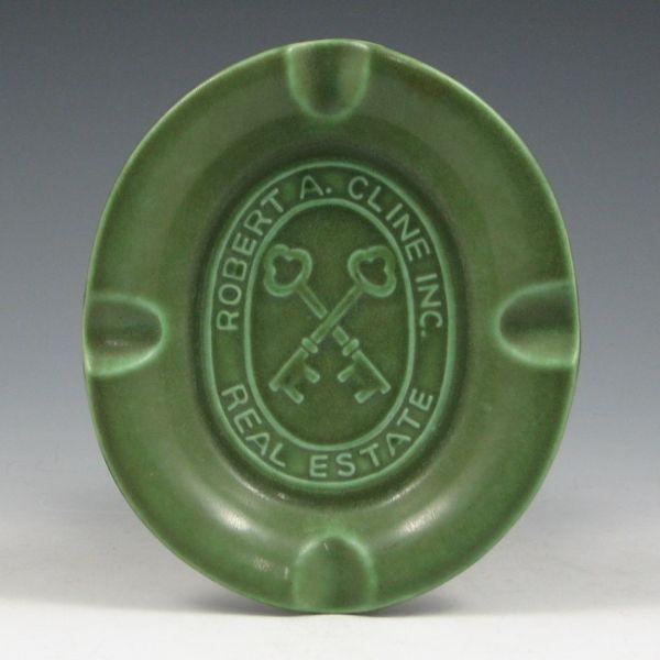 Rookwood advertising ashtray in