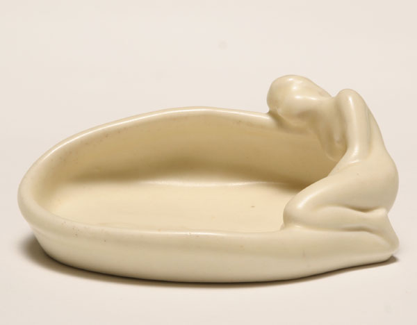 Rookwood art pottery nude pin