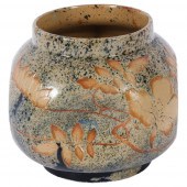 ROOKWOOD ART POTTERY OIL LAMP