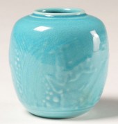 Rookwood art pottery vase in a