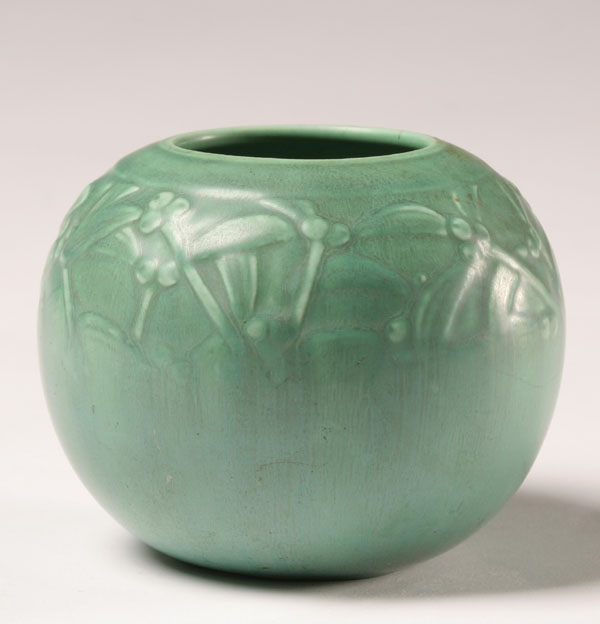Rookwood art pottery vase with