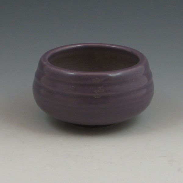 Rookwood bowl in purple gloss