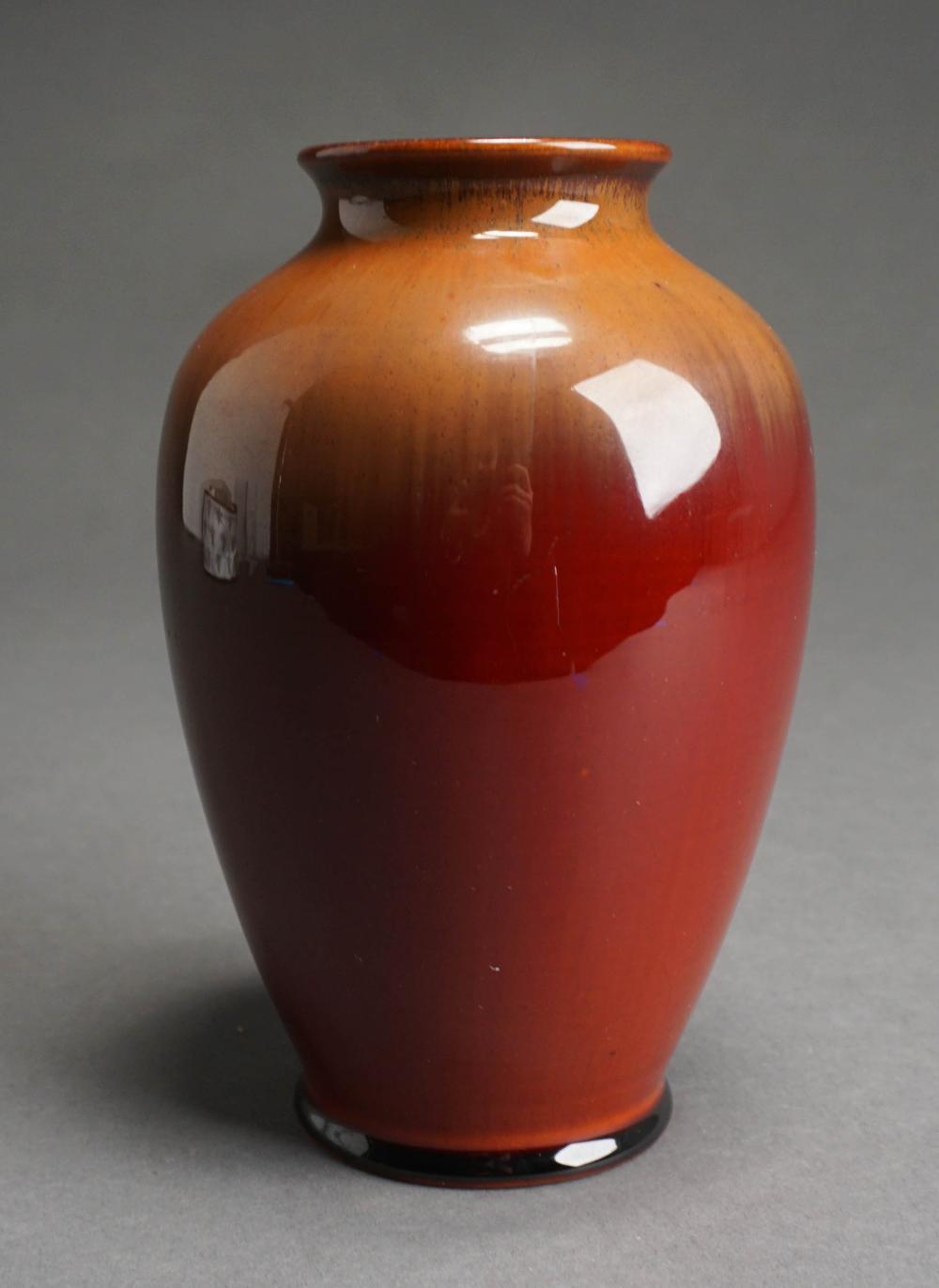 ROOKWOOD COROMANDEL GLAZE VASE,