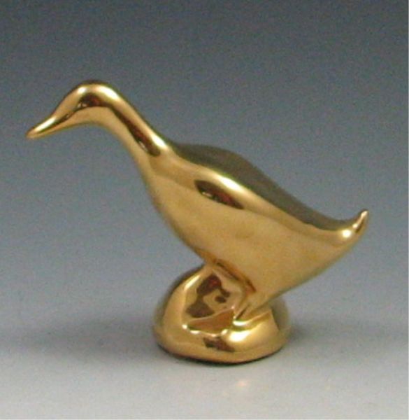 Rookwood Golden Duck marked