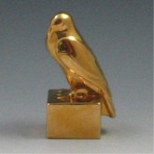 Rookwood Golden Rook marked Ro