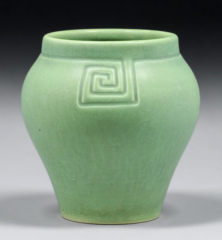 ROOKWOOD POTTERY #57D MATTE GREEN
