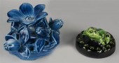 ROOKWOOD POTTERY BLUE-GLAZED F