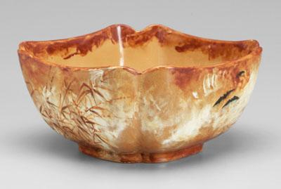 Rookwood pottery bowl, Japanese