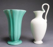 ROOKWOOD POTTERY EWER AND A CA