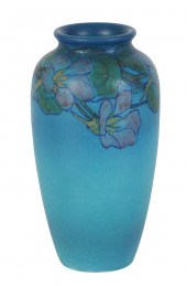 Rookwood pottery floral vase d