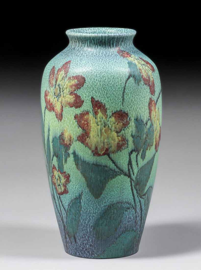 ROOKWOOD POTTERY LOUISE ABEL FLORAL