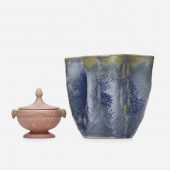 Rookwood Pottery. Pink Mat lid