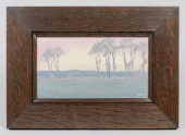 ROOKWOOD POTTERY SCENIC PLAQUE