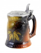 ROOKWOOD POTTERY STEIN, DATED