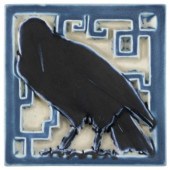 ROOKWOOD POTTERY TRIVET DATED