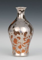 Rookwood Pottery Vase with Sil