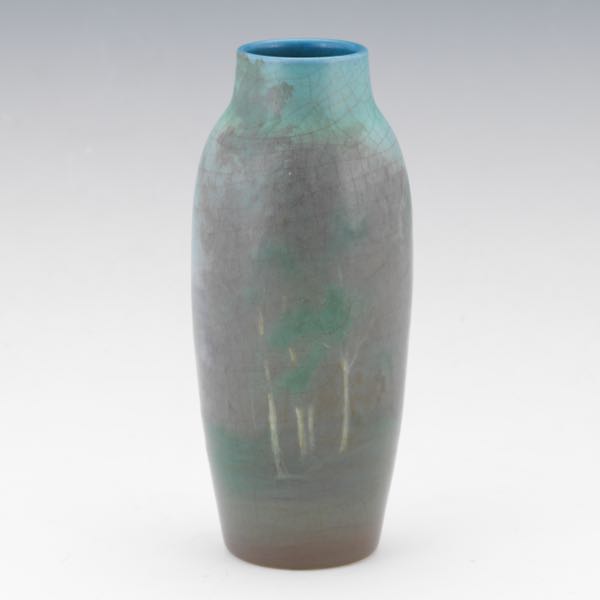 ROOKWOOD POTTERY VELLUM VASE BY