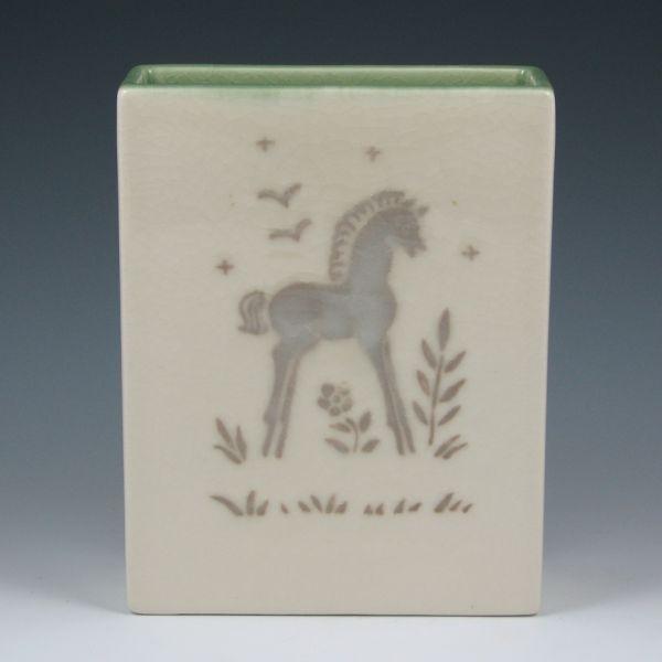 Rookwood rectangular vase from 1945