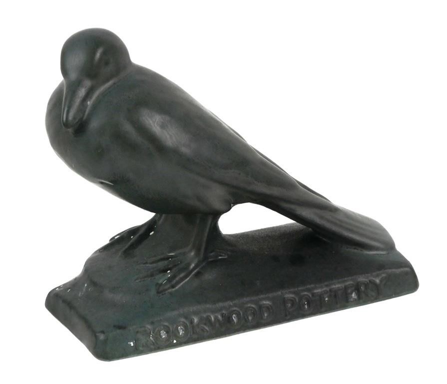 ROOKWOOD ROOK CERAMIC PAPERWEIGHT