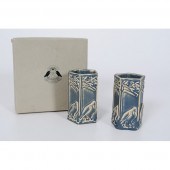 Rookwood Rook Vases American a